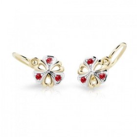 Zlaté detské náušnice 2230 - Zlaté detské náušnice 2230