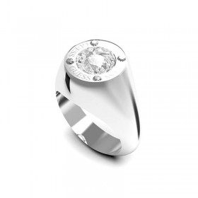 GUESS Prsteň SOLITAIRE JUBR01465JWRH56 - GUESS Prsteň SOLITAIRE JUBR01465JWRH54