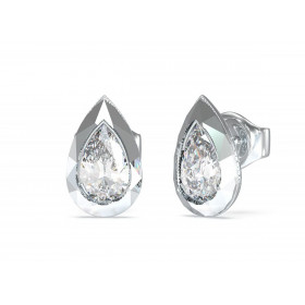 GUESS náušnice  Tear Drop 4G Light JUBE05247JWRHT/U - GUESS náušnice  Tear Drop 4G Light JUBE05247JWRHT/U