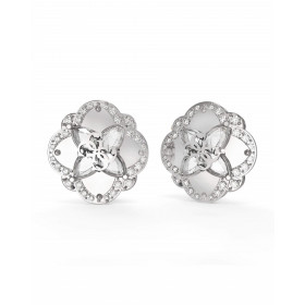 GUESS náušnice Wild Flower JUBE05504JWRHT/U - GUESS náušnice Wild Flower JUBE05504JWRHT/U