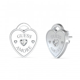 GUESS náušnice Amore JUBE05058JWRHT/U - GUESS náušnice Amore JUBE05058JWRHT/U