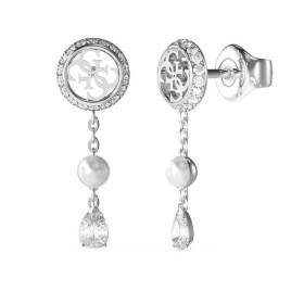 GUESS náušnice Tiny Pearly JUBE05521JWRHT/U - GUESS náušnice Tiny Pearly JUBE05521JWRHT/U