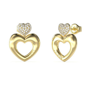 GUESS náušnice Crazy in Love JUBE05209JWYGT/U - GUESS náušnice Crazy in Love JUBE05209JWYGT/U
