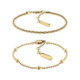 CALVIN KLEIN set dámskych náramkov Layered 35000948 - CALVIN KLEIN set dámskych náramkov Layered 35000948