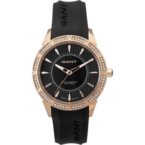 Dámske hodinky GANT WAVERLY - IPR- BLACK RUBBER W70513