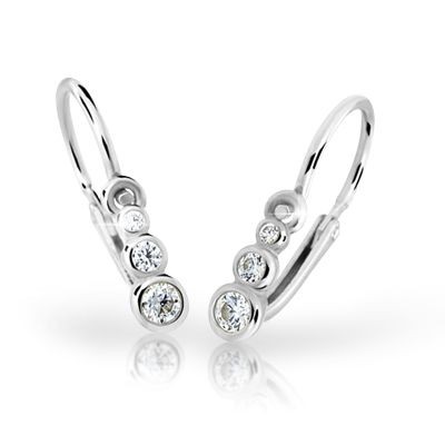 Zlaté detské náušnice s očkami 2255B