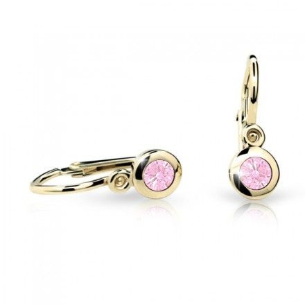 Zlaté detské náušnice s očkom 1537Z