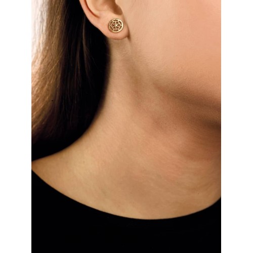 Obrázok číslo 2: GUESS Náušnice PEONY ART GOLD UBE29076