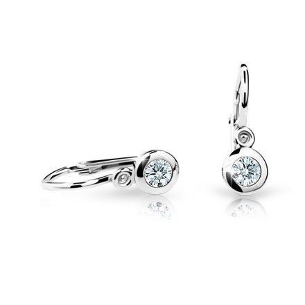 Zlaté detské náušnice s očkami B01037B