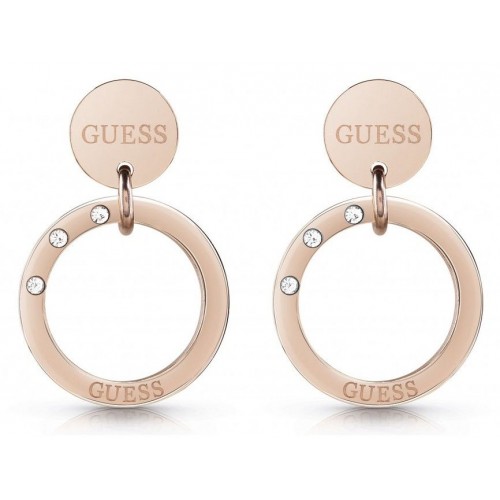 GUESS Dámske náušnice ETERNAL CIRCLES UBE29032