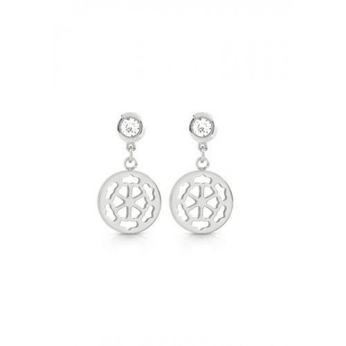 GUESS Náušnice  BLOOMING PEONY JUBE01232JWRHT/U