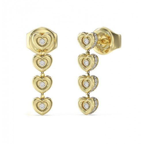GUESS náušnice Love JUBE05473JWYGT/U