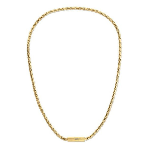 CALVIN KLEIN pánsky náhrdelník Contoured Barrel 35100093