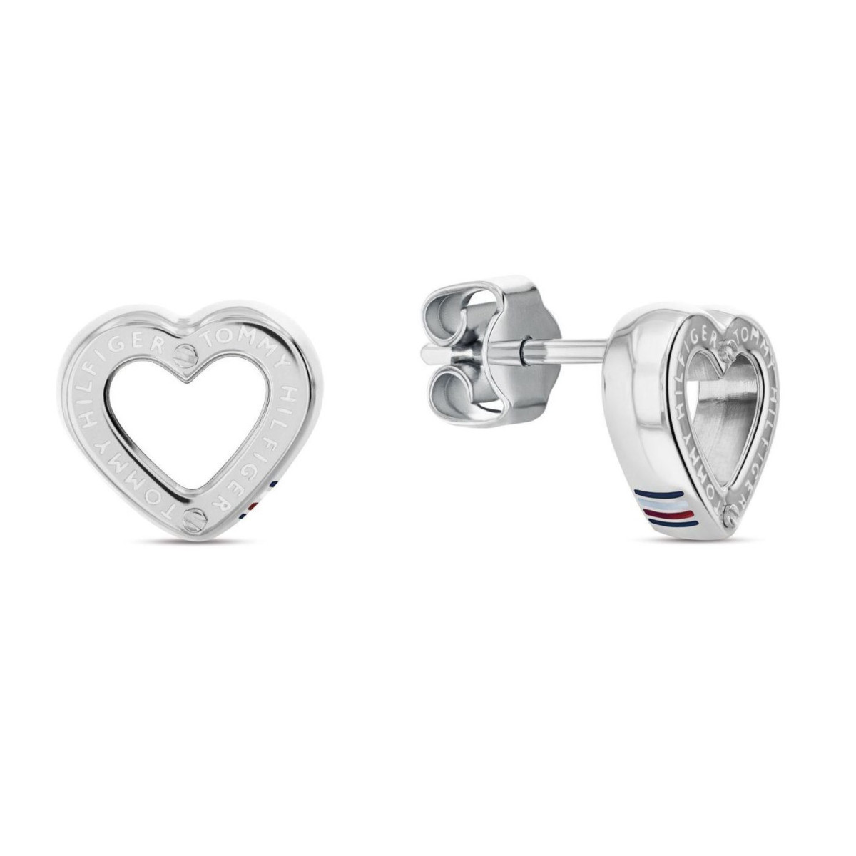 Tommy hilfiger náušnice toggle heart th2780971
