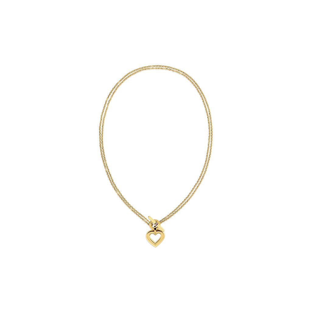 Tommy hilfiger dámsky náhrdelník toggle heart th2780968