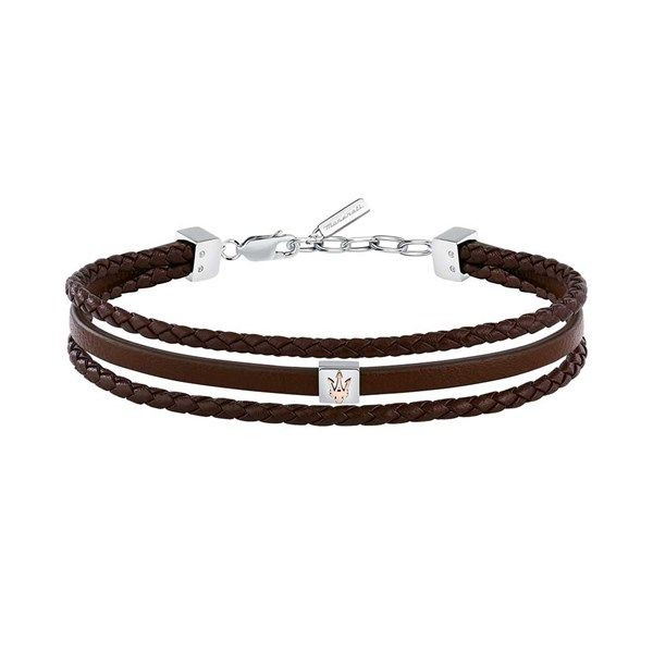 Pánsky náramok maserati leather jm525ave33